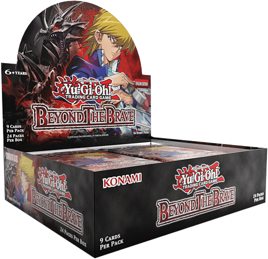 Presentación de Yu-Gi-Oh! TCG "Beyond the Brave" Booster · Display de 24 · Inglés