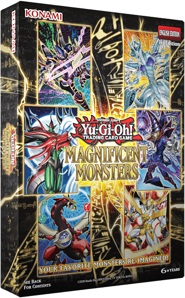 Presentación de Yu-Gi-Oh! TCG "Magnificent Monsters" Tuck Box · Unidad · Inglés
