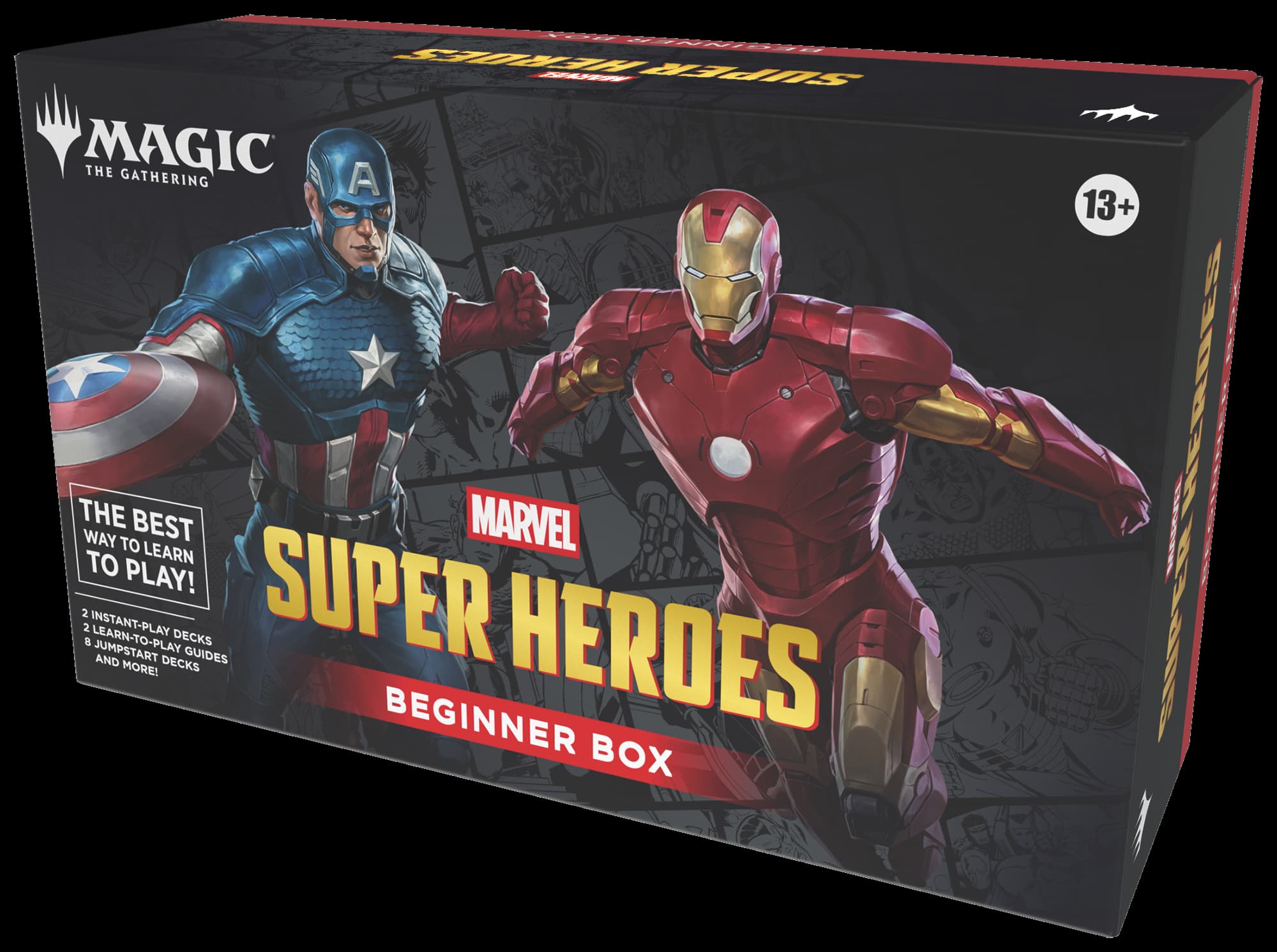 Presentación de Magic: The Gathering — Marvel Super Heroes Beginner Box · Beginner Box · Inglés