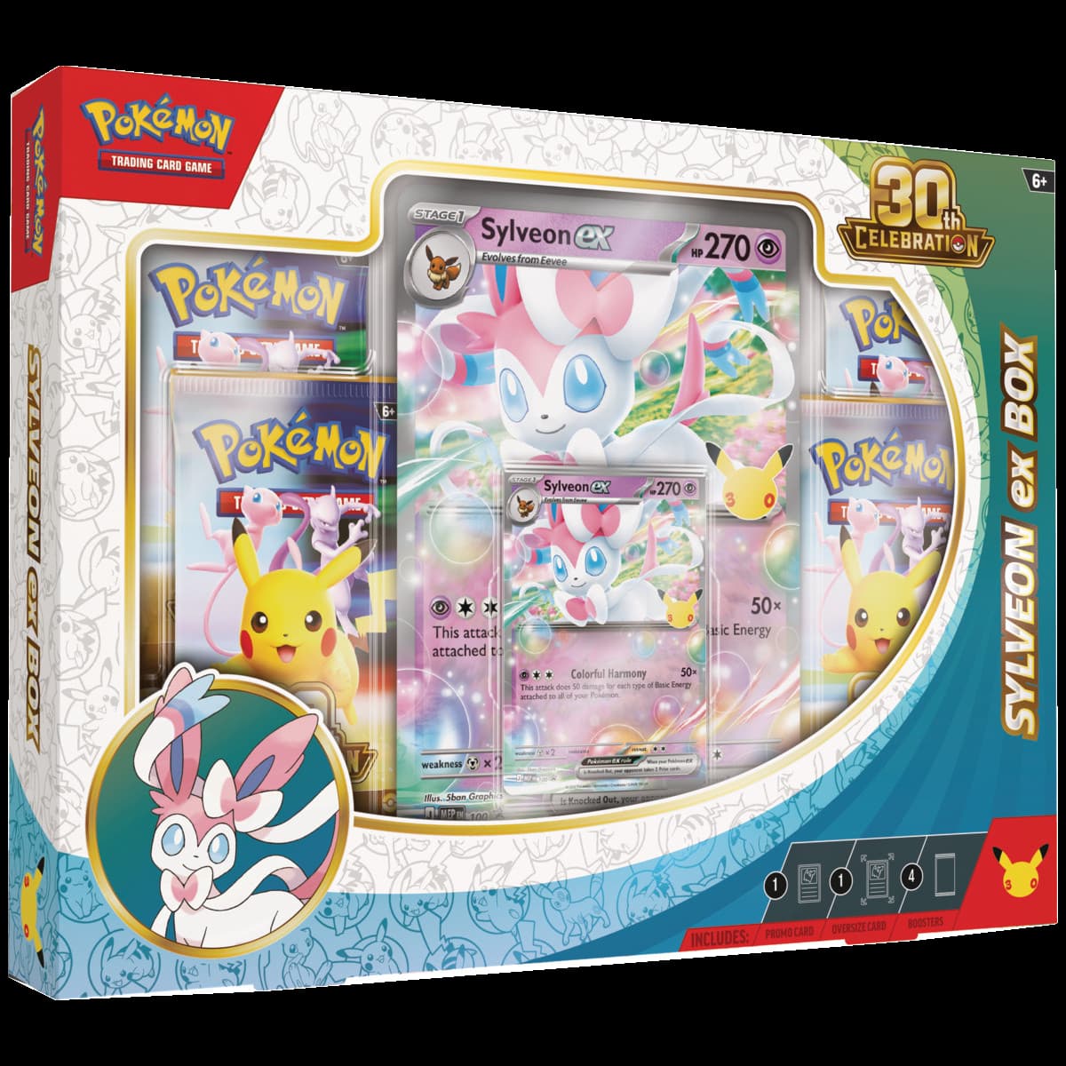 Presentación de Pokémon TCG: 30th Celebration Pokémon ex Box · Unidad · Español