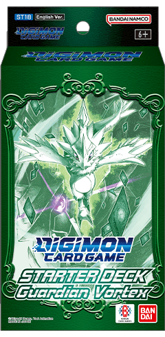 Presentación de Digimon Card Game: Guardian Vortex (ST-18) · Starter Deck · Inglés