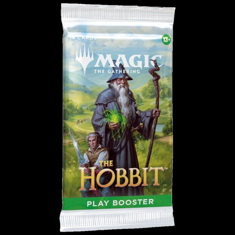 Presentación de Magic: The Gathering — The Hobbit Play Booster · Sobre · Inglés