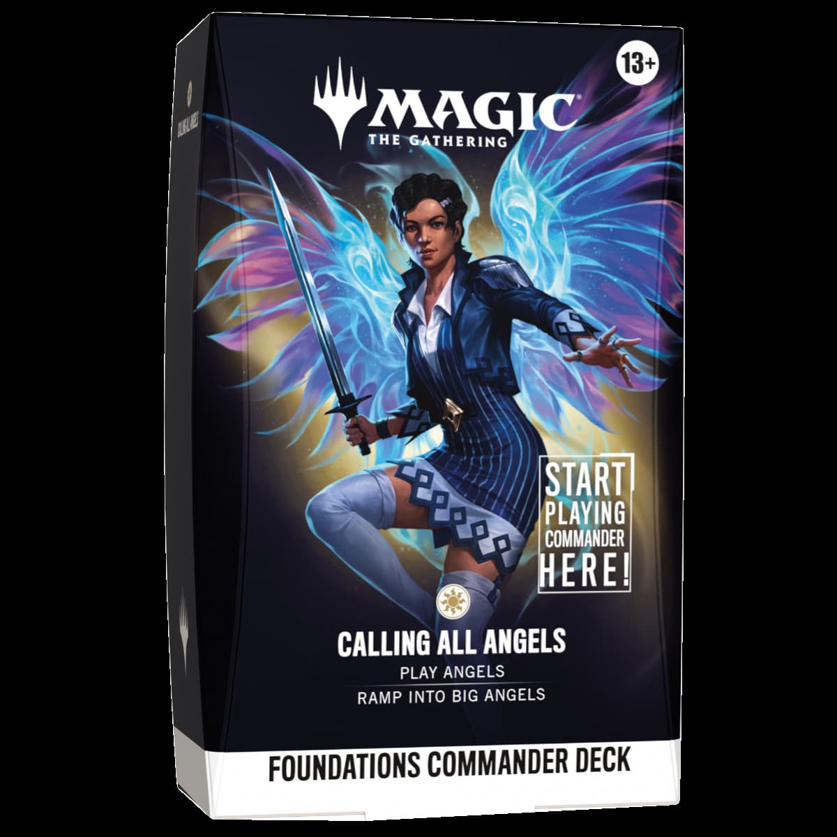 Presentación de Magic the Gathering: "Foundations" Commander Deck · Caja máster de 5 · Inglés