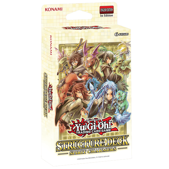 Presentación de Yu-Gi-Oh! TCG: Structure Deck — Spirit Charmers · Structure Deck · Inglés