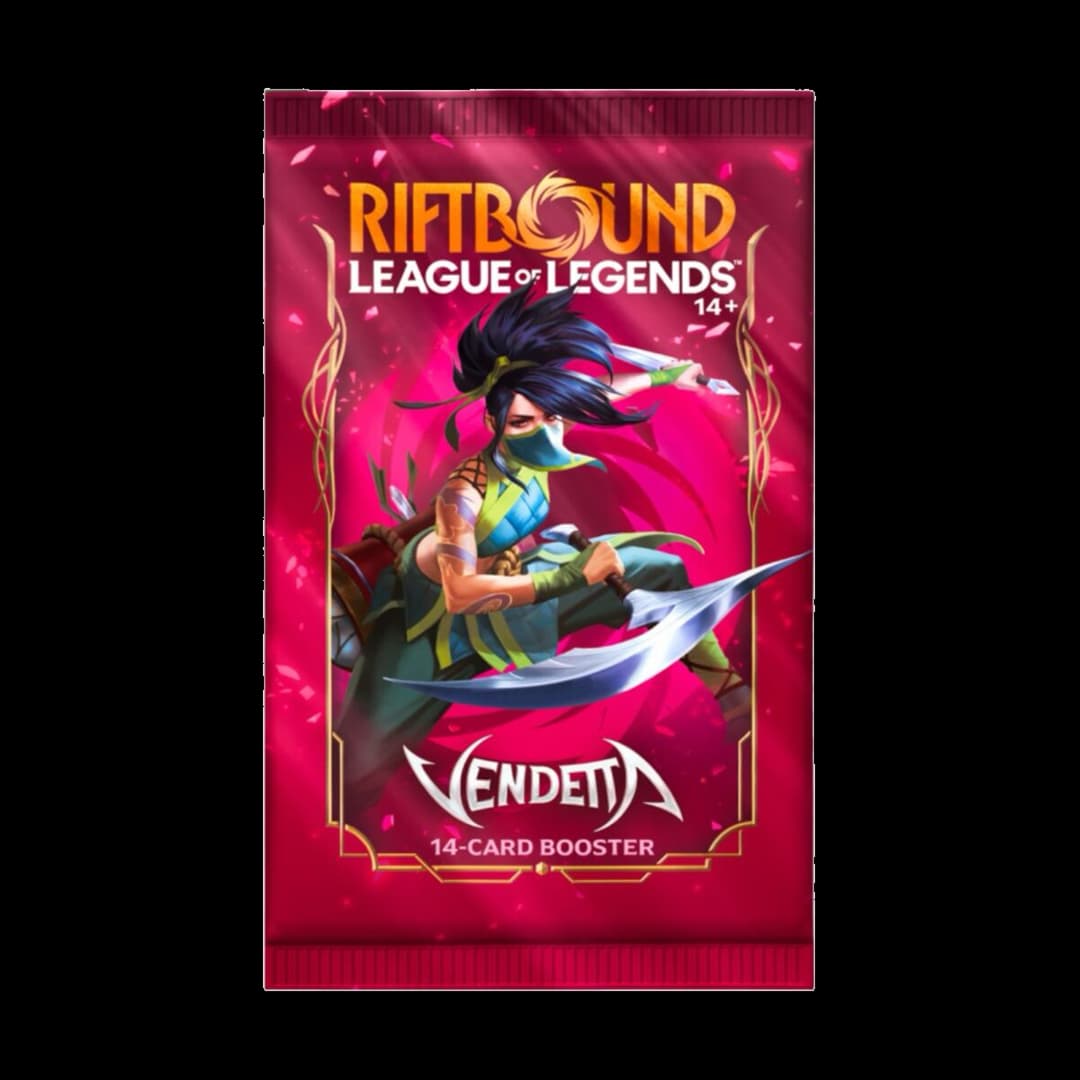 Presentación de Riftbound: Vendetta Booster · Sobre · Inglés