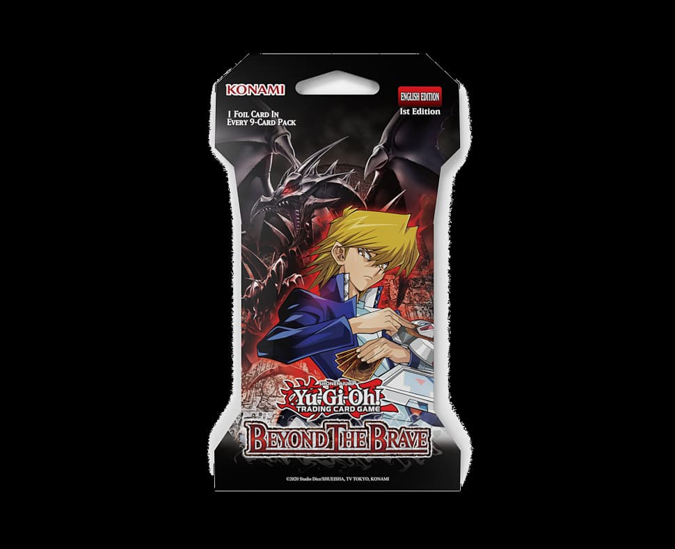 Presentación de Yu-Gi-Oh! TCG "Beyond the Brave" Sleeved Booster · Unidad · Inglés